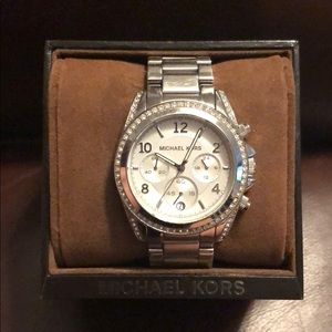 Michael Kors silver wrist watch